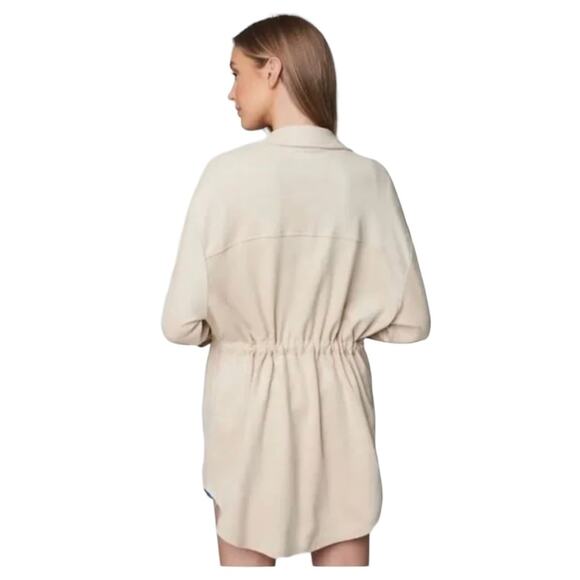 NWT! Blank NYC Drawstring Waist Utility Lightweight Shacket - Size Small - Picture 3 of 11